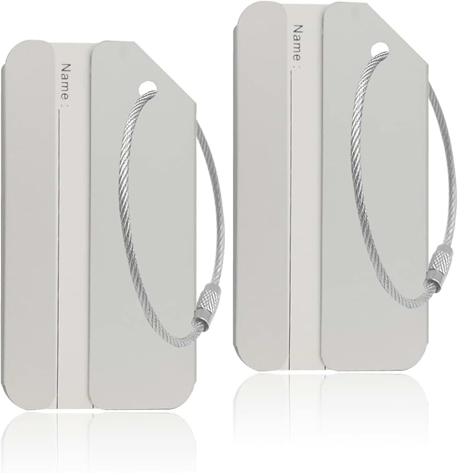 Aluminum Luggage Tags