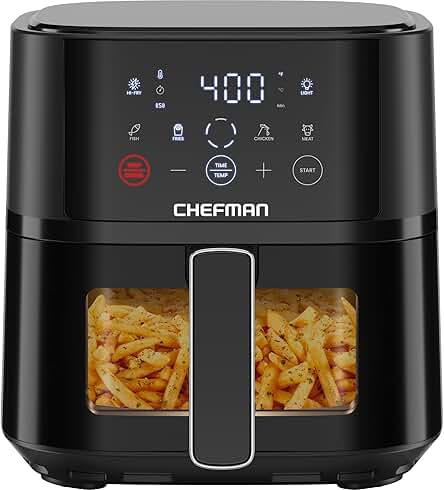 Chefman Air Fryer – 4 QT Compact Airfryer for Quick & Easy Meals