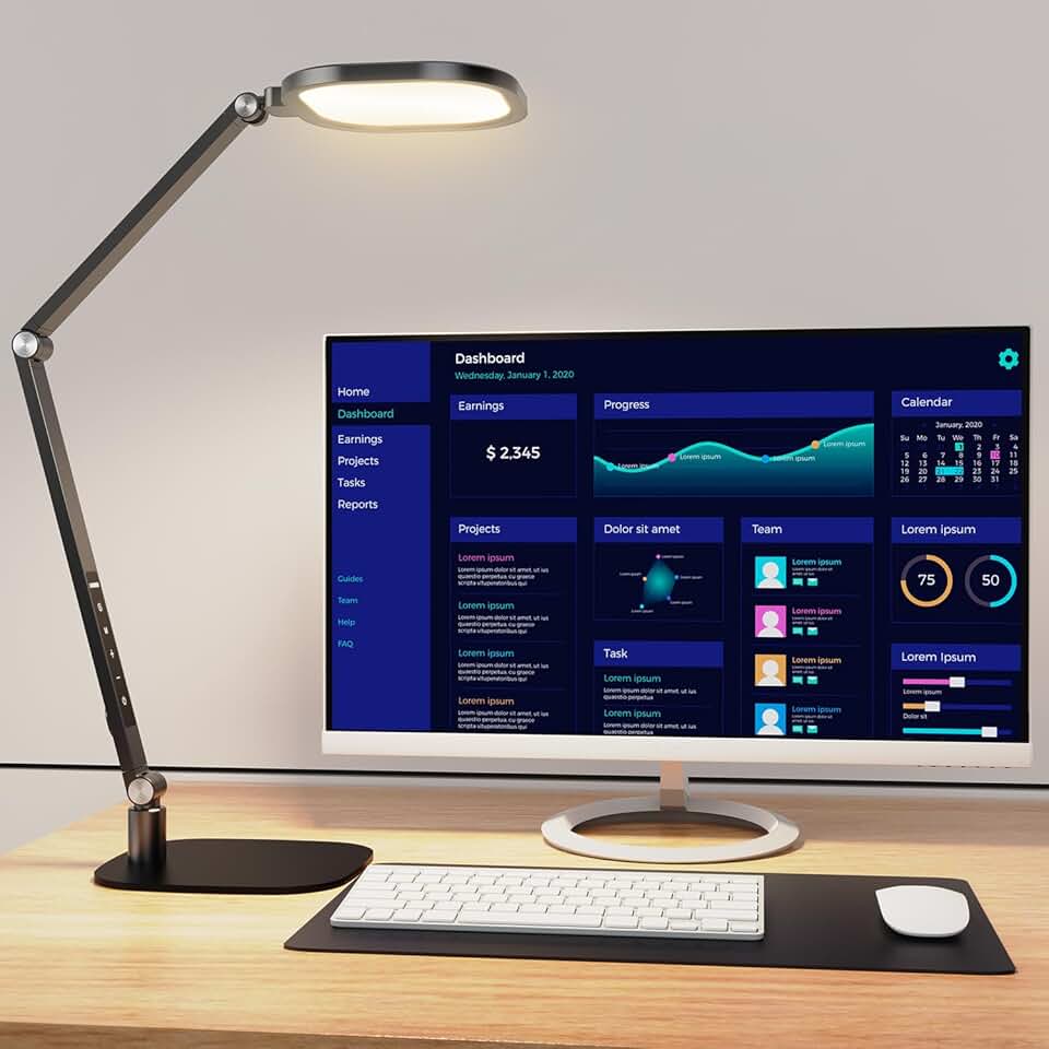 LED Desk Lamp for Home Office