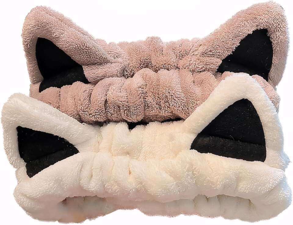 2 Pcs Cat Ears Headband