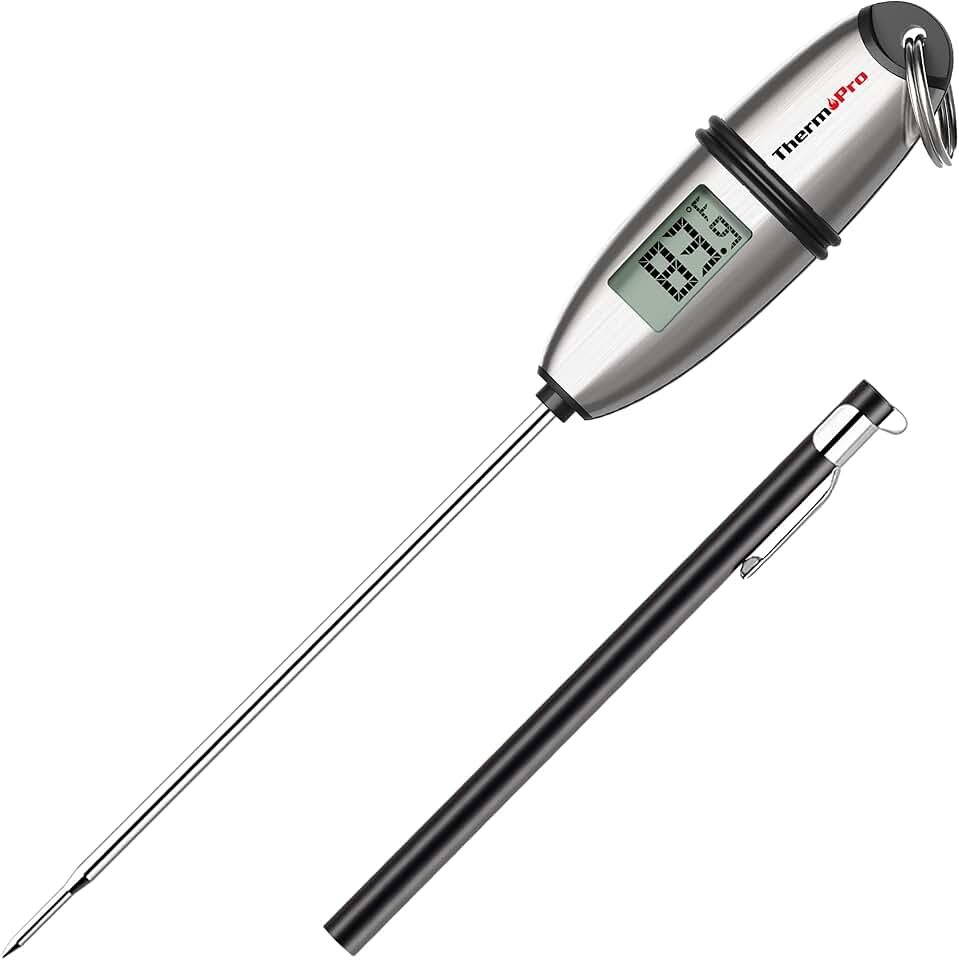 ThermoPro TP02S Digital Food Thermometer for Cooking Bread Baking Sourdough Liquids
